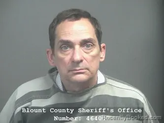 Mugshot of DONALD JEFFREY CLARK booked in Blount County, Tennessee on April 6, 2026