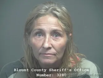 Mugshot of Deborah Marie Correll booked in Blount County, Tennessee on July 19, 2026