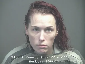 Mugshot of Elizabeth Kay Crawley booked in Blount County, Tennessee on August 4, 2026