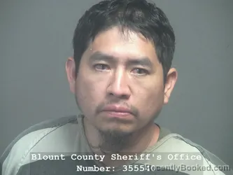 Mugshot of FERNANDO CORNEJO GARCIA booked in Blount County, Tennessee on May 27, 2026