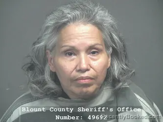 Mugshot of MARIA LUISA CUTLER booked in Blount County, Tennessee on April 8, 2026