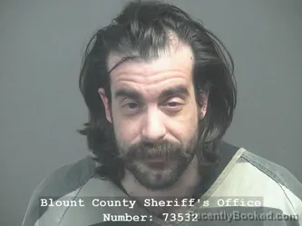 Mugshot of SETH ADAM CROWE booked in Blount County, Tennessee on April 6, 2026