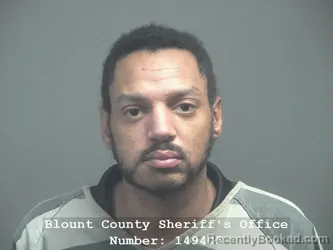 Mugshot of SHAWN KELVIN CARTER booked in Blount County, Tennessee on March 28, 2026