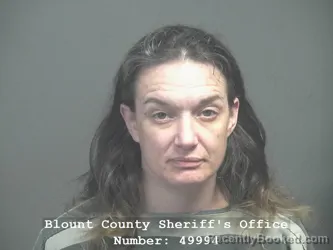 Mugshot of SASHA REBECCA CARTER booked in Blount County, Tennessee on May 31, 2026