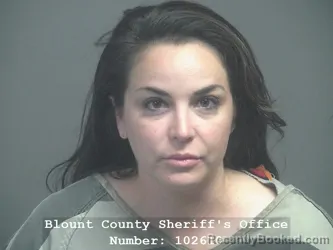 Mugshot of WHITNEY MARIE COCHRAN booked in Blount County, Tennessee on May 16, 2026