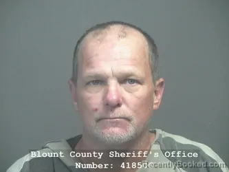 Mugshot of DWIGHT EDWIN DENTON booked in Blount County, Tennessee on June 1, 2026