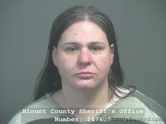 Mugshot of AMBER BRITTANY ELLIOTT booked in Blount County, Tennessee on April 9, 2026