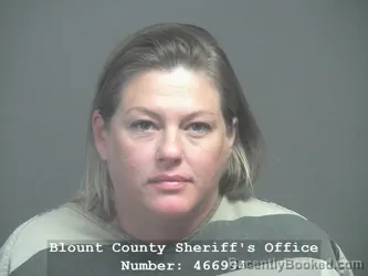Mugshot of KERI ELIZABETH EDWARDS booked in Blount County, Tennessee on June 6, 2026