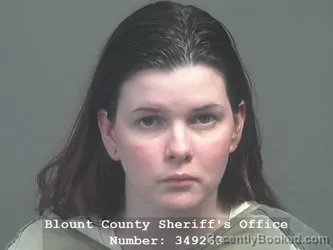 Mugshot of Hope Leane Flueras booked in Blount County, Tennessee on July 16, 2026