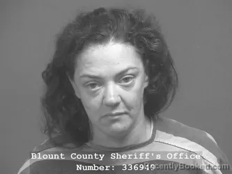 Mugshot of Kimberly Elaine Franklin booked in Blount County, Tennessee on July 14, 2026