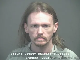 Mugshot of BRIAN DAVID GANN booked in Blount County, Tennessee on March 6, 2026