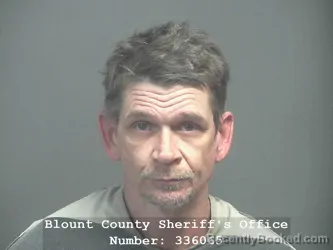 Mugshot of BRETT DAVID GUNGL booked in Blount County, Tennessee on March 24, 2026