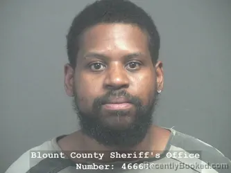 Mugshot of DWAYNE LASHAWN GLOVER booked in Blount County, Tennessee on May 28, 2026
