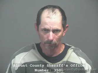 Mugshot of HAROLD EUGENE GUMM booked in Blount County, Tennessee on April 2, 2026