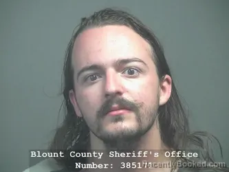 Mugshot of JEREMY MICHAEL GARLAND booked in Blount County, Tennessee on May 17, 2026