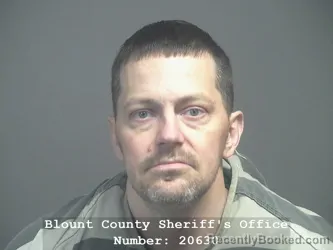 Mugshot of JOSHUA TYLER GARRETT booked in Blount County, Tennessee on March 13, 2026