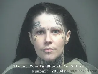 Mugshot of Kalinda Gabrielle Griffin booked in Blount County, Tennessee on July 24, 2026