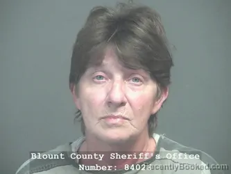 Mugshot of PAMELA JEAN GOODEN booked in Blount County, Tennessee on June 4, 2026