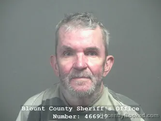 Mugshot of ROY LEE GARRETT booked in Blount County, Tennessee on June 4, 2026
