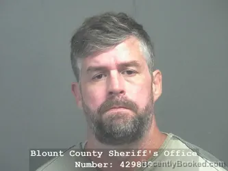 Mugshot of Steven Ryan Goodwin booked in Blount County, Tennessee on July 11, 2026