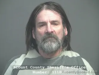 Mugshot of ANTHONY DAVID HUFF booked in Blount County, Tennessee on April 10, 2026