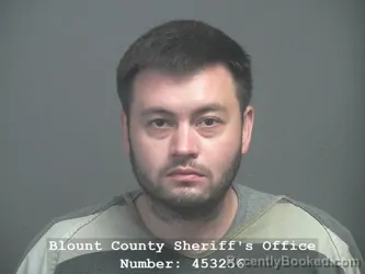 Mugshot of BRENDAN COLE HENDERSON booked in Blount County, Tennessee on July 17, 2026