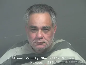 Mugshot of Christopher Michael Hackney booked in Blount County, Tennessee on July 14, 2026