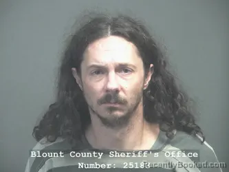 Mugshot of Jonah Dwight Hamilton booked in Blount County, Tennessee on July 8, 2026