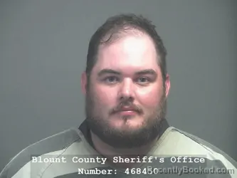 Mugshot of Jonah Lee Braden Hollifield booked in Blount County, Tennessee on July 11, 2026