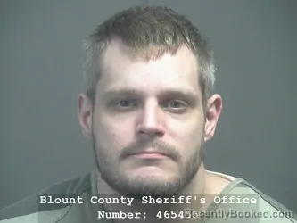 Mugshot of JEREMIAH WAYNE HOLT booked in Blount County, Tennessee on April 24, 2026