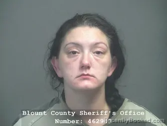 Mugshot of Samantha Michelle Hayward booked in Blount County, Tennessee on July 22, 2026