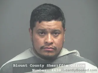 Mugshot of FRANCIS EDUARDO JUAREZ-HERRERA booked in Blount County, Tennessee on March 13, 2026