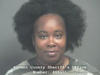 Mugshot of Shara Nicole Jones booked in Blount County, Tennessee on July 16, 2026