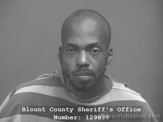 Mugshot of Christopher Isaac Leron Jermaine Kitts booked in Blount County, Tennessee on July 14, 2026