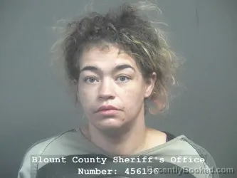 Mugshot of LOREN BROOKE KAUFMAN booked in Blount County, Tennessee on April 9, 2026