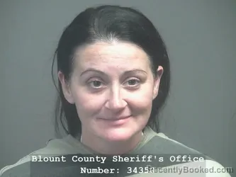 Mugshot of STACI JEAN KIZER booked in Blount County, Tennessee on June 5, 2026