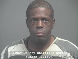 Mugshot of BRYAN JAMAR LEGRANDE booked in Blount County, Tennessee on March 22, 2026