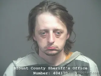 Mugshot of CODY RAY LYONS booked in Blount County, Tennessee on April 9, 2026