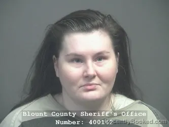 Mugshot of DANIELLE LEIGH LANG booked in Blount County, Tennessee on March 18, 2026