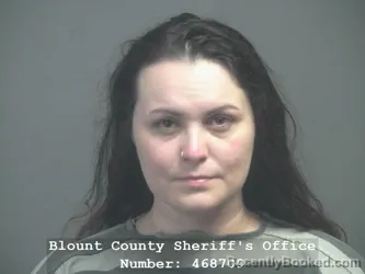 Mugshot of MIKAYLA RUTH LUTHI booked in Blount County, Tennessee on July 16, 2026