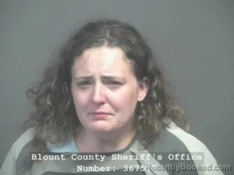 Mugshot of ALLISON ROSE MONDAY booked in Blount County, Tennessee on April 2, 2026