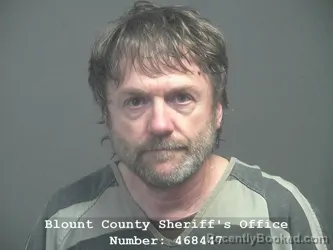Mugshot of Boris John Mccubbin booked in Blount County, Tennessee on July 28, 2026