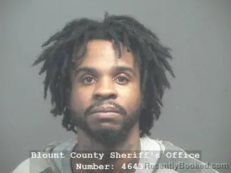Mugshot of DESHAWN MARQUES MATTHEWS booked in Blount County, Tennessee on June 1, 2026