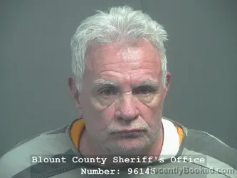 Mugshot of EARL REECE MCMAHAN booked in Blount County, Tennessee on April 4, 2026