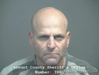 Mugshot of JAMES CRAMIN MEACHAM booked in Blount County, Tennessee on March 30, 2026