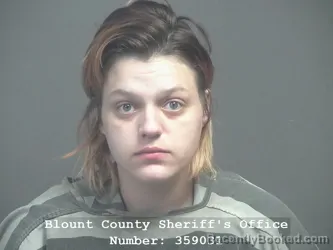 Mugshot of JAIDEN DANIELLE MASON booked in Blount County, Tennessee on April 3, 2026