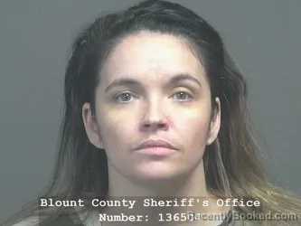 Mugshot of Melissa Sue Mckee booked in Blount County, Tennessee on July 23, 2026