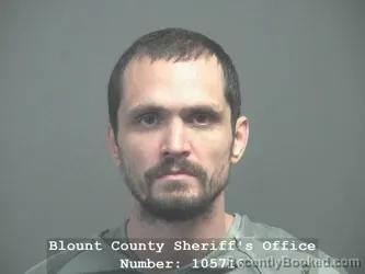 Mugshot of Robert Cody Martin booked in Blount County, Tennessee on September 8, 2026