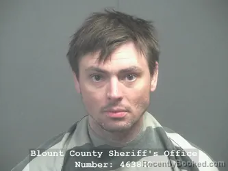 Mugshot of CLAYTON HAZE NUNN booked in Blount County, Tennessee on March 30, 2026