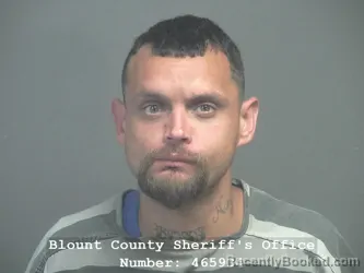 Mugshot of JONATHAN ALLEN NAJARRO booked in Blount County, Tennessee on May 8, 2026